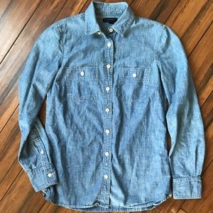 J. Crew Chambray button down shirt